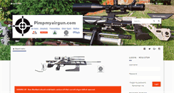 Desktop Screenshot of pimpmyairgun.com